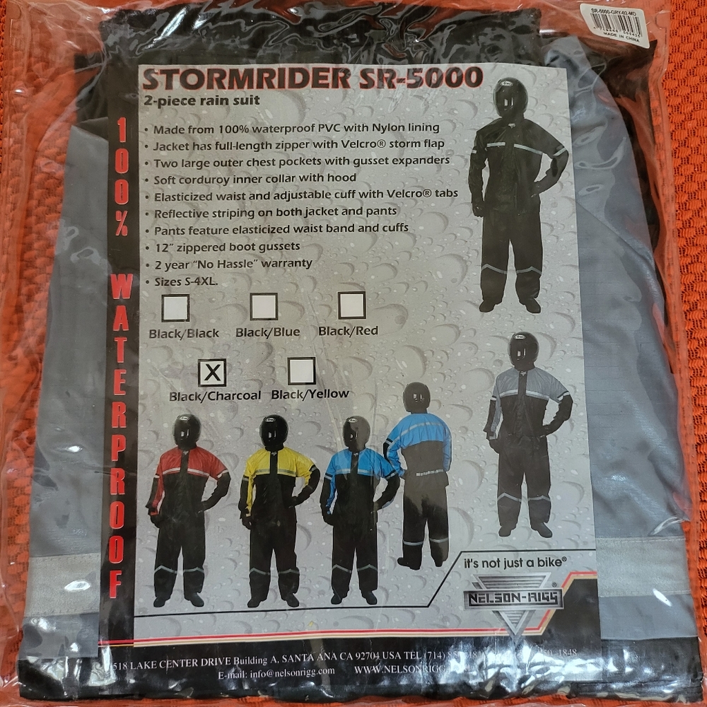 Storm rider SR 5000 2 PIECE Rain suit